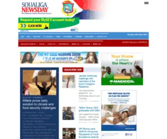 Soualiganewsday.com(Soualiga Newsday) Screenshot