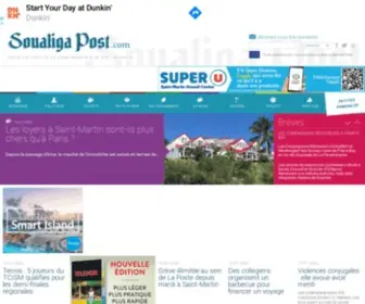 Soualigapost.fr(SoualigaPost Saint) Screenshot