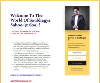 Soubhagyasahoo.com(DM Consultant) Screenshot