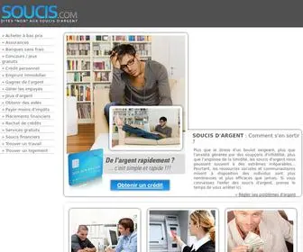 Soucis.com(SOUCIS FINANCIERS) Screenshot