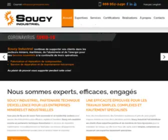 Soucyindustriel.com(Rivière) Screenshot