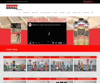 Soudal.com.au(Soudal Australia) Screenshot