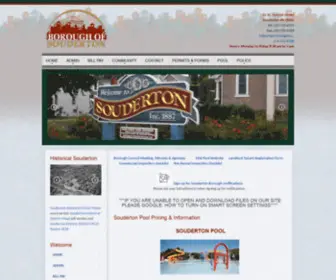 Soudertonborough.org(Souderton Borough) Screenshot