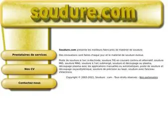 Soudure.com(Soudure MAG) Screenshot