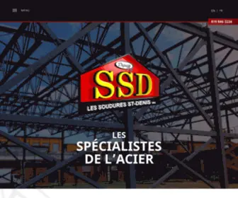 Souduresstdenis.com(Les Soudures St) Screenshot