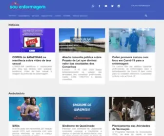 Souenfermagem.com.br(Sou Enfermagem) Screenshot