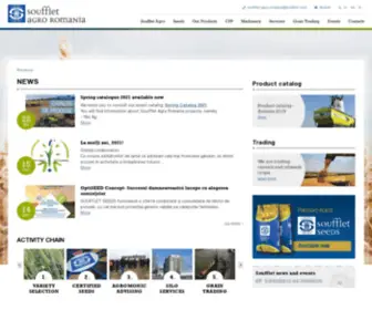 Soufflet-Agro.ro(Soufflet Agro) Screenshot