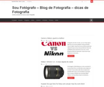 Soufotografo.com.br(Sou fotografo) Screenshot