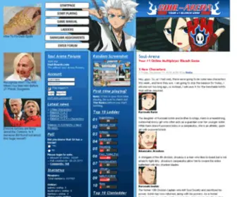 Soul-Arena.com(Your #1 Online Multiplayer Bleach Game) Screenshot