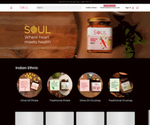 Soul-Foods.in(Soul Foods) Screenshot