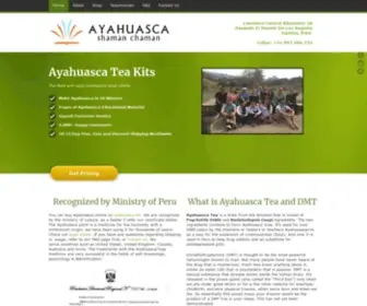 Soul-Herbs.com(Buy Ayahuasca Tea Kit) Screenshot