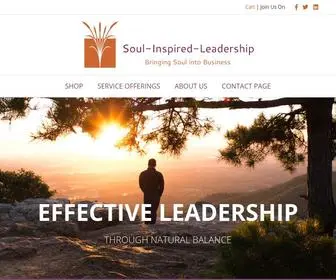 Soul-Inspired-Leadership.com(Home) Screenshot