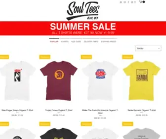 Soul-Tees.com(Soul Tees Global) Screenshot