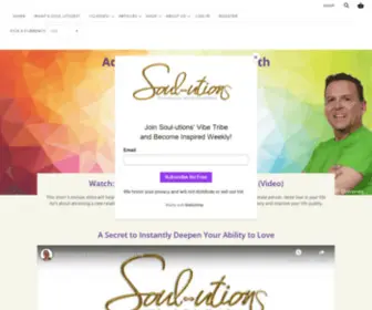 Soul-Utions.com(Soul-utions Spirituality) Screenshot