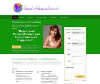 Soulabundance.com(Soul Abundance) Screenshot