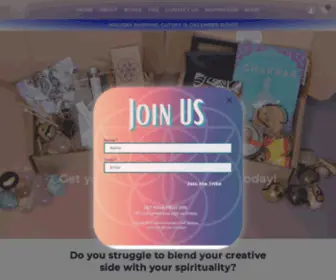 Soulandspiritbox.com(Soul and Spirit Art & Spirituality Subscription Box) Screenshot