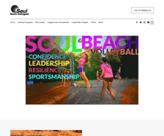 Soulbeachvolleyball.com(Soul Beach Volleyball) Screenshot