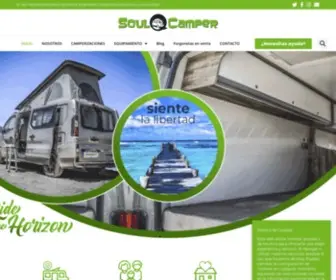 Soulcamper.com(Camperizar furgonetas) Screenshot