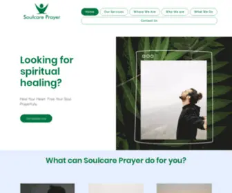 Soulcareprayer.org(Spiritual Healing) Screenshot