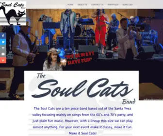 Soulcatsband.com(Soulcatsband) Screenshot