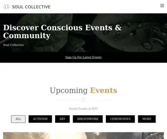 Soulcollective.us(Discover Conscious Events & Community) Screenshot