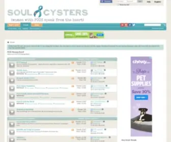 Soulcysters.net(PCOS Message Board) Screenshot