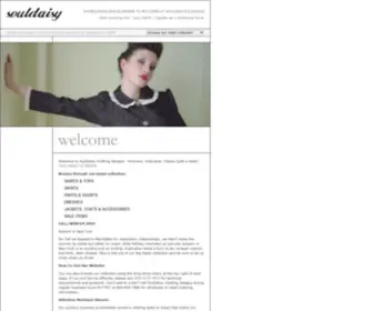 Souldaisy.com(A Canadian Clothing Design Company) Screenshot