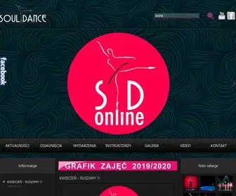 Souldance.com.pl(Tańce) Screenshot