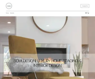 Souldesign1.com(Home Staging & Interior Design) Screenshot