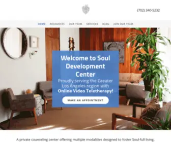 Souldevelopmentcenter.com(Soul Development Center) Screenshot