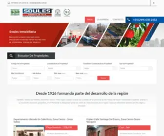 Soules.com.ar(Soules) Screenshot