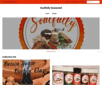 Soulfullyseasoned.com(Soulfully Seasoned) Screenshot