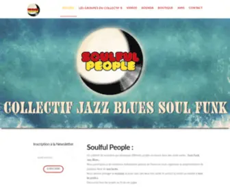 Soulfulpeople.fr(Soulful People) Screenshot