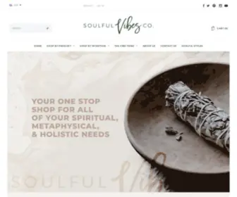 Soulfulvibesco.com(Soulful Vibes Co) Screenshot