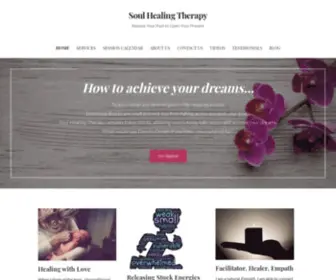 Soulhealingtherapy.com(Soul Healing Therapy) Screenshot