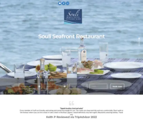 Soulibeachhotel.com(Souli Beach Hotel on Latchi Seafront Pafos Cyprus) Screenshot