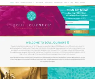 Souljourneys.ca(Soul Journeys®) Screenshot