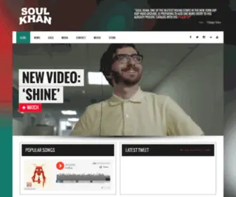 Soulkhan.com(Soul Khan) Screenshot