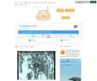 Soulmusicsongs.com(Soul Music Songs) Screenshot