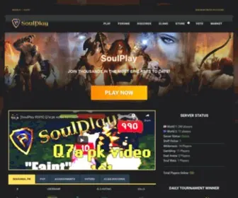 Soulplayps.com(SoulPlay Best RSPS Runescape Private Server) Screenshot