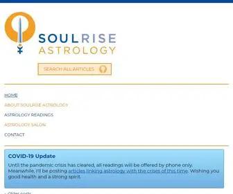 Soulriseastrology.com(Soulrise Astrology) Screenshot