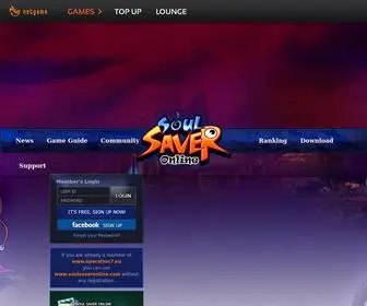 Soulsaveronline.com(Soul Saver) Screenshot