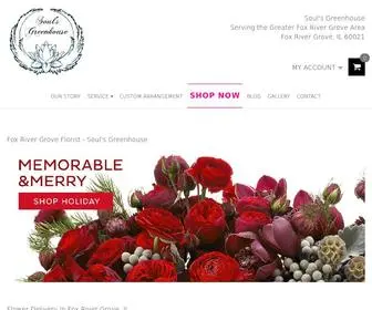 Soulsgreenhouse.com(Fox River Grove Florist) Screenshot