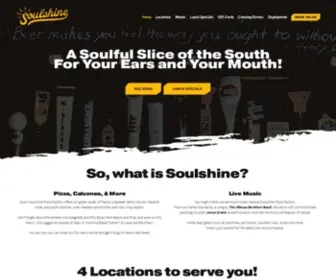 Soulshinepizza.com(SoulshinePizza) Screenshot