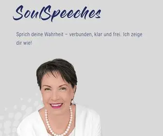 Soulspeeches.com(Empathische Kommunikation macht glücklich) Screenshot