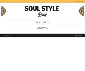 Soulstylediary.com(Soul Style Diary) Screenshot