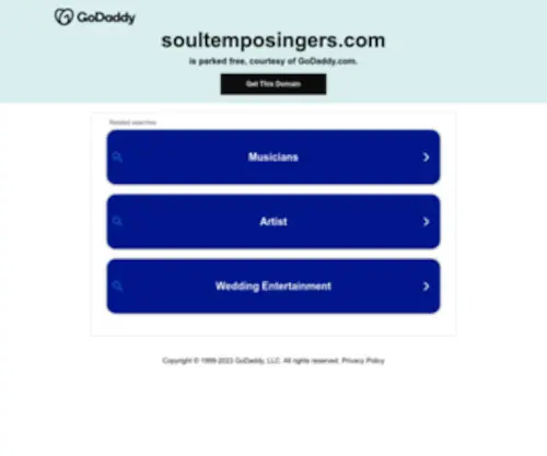 Soultemposingers.com(Gospel Music) Screenshot