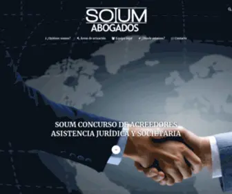 Soumconcursoacreedores.com(Gestión de concursos acreedores en Madrid) Screenshot