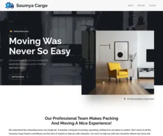 Soumyacargopackersandmovers.in(Best Packers And Movers) Screenshot