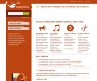 Sound-Fishing.net(Sonothèque de bruitages et musique d'illustration) Screenshot